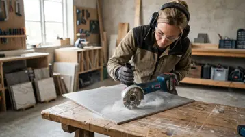 Illustrasjon for guiden «Vinkelsliper til flis: beste modeller i test» på Fliskutter.com