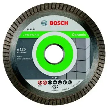 Bosch Best for Ceramic diamantskive 125 mm