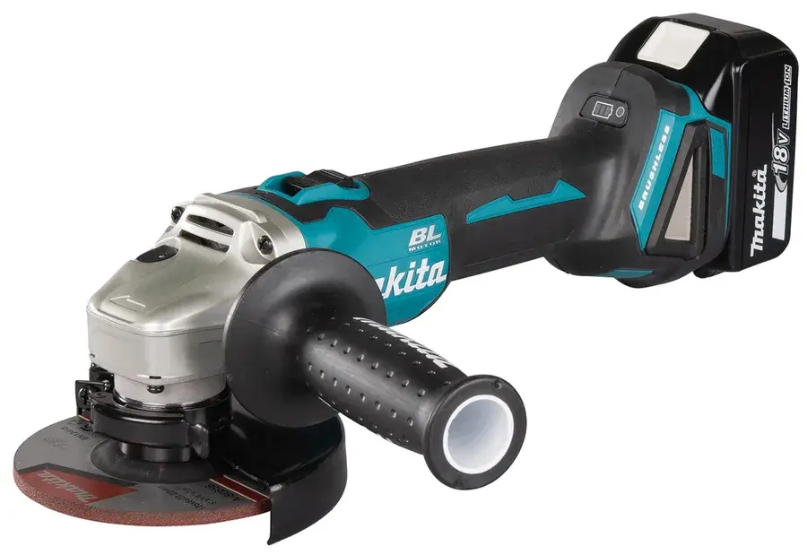 Makita DGA506RTJ batteridrevet vinkelsliper 18 V