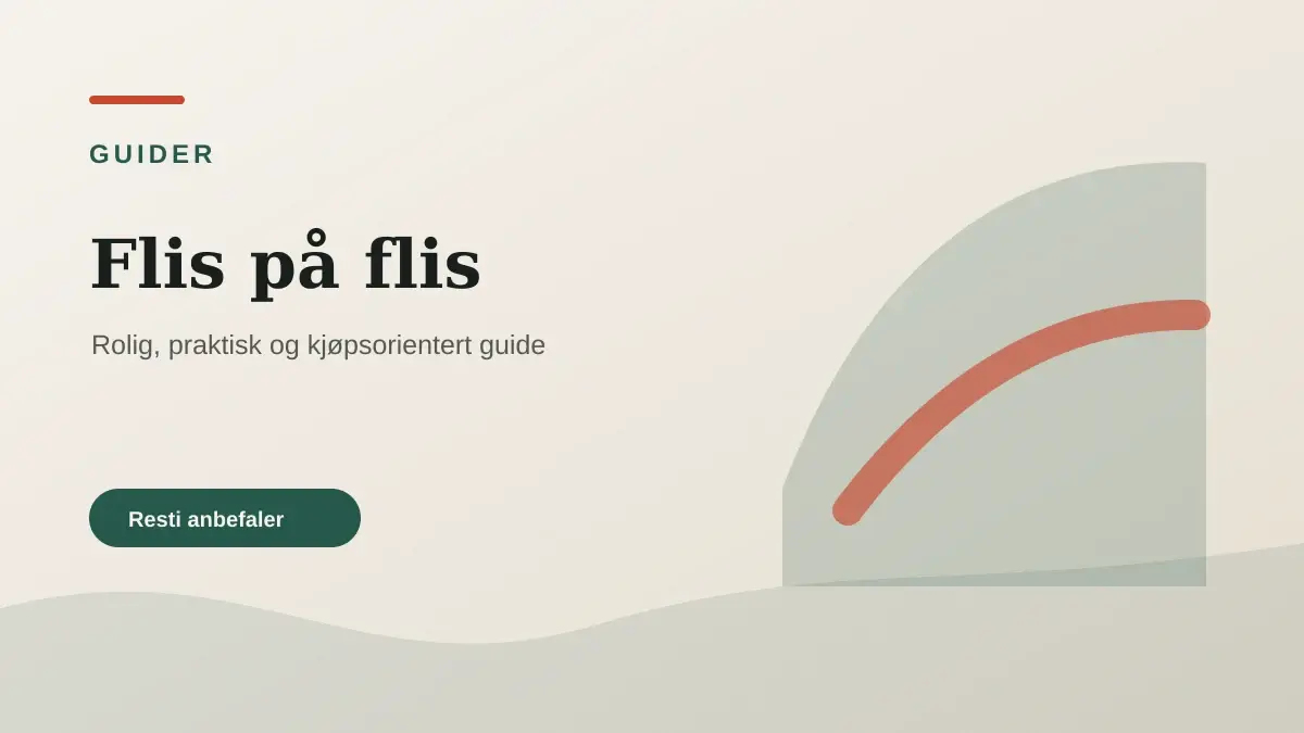Flis på flis illustrert som guider hos Fliskutter.com